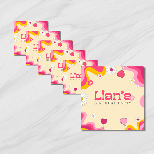 מדבקה בעיצוב גרובי – טאץ' צבעוני