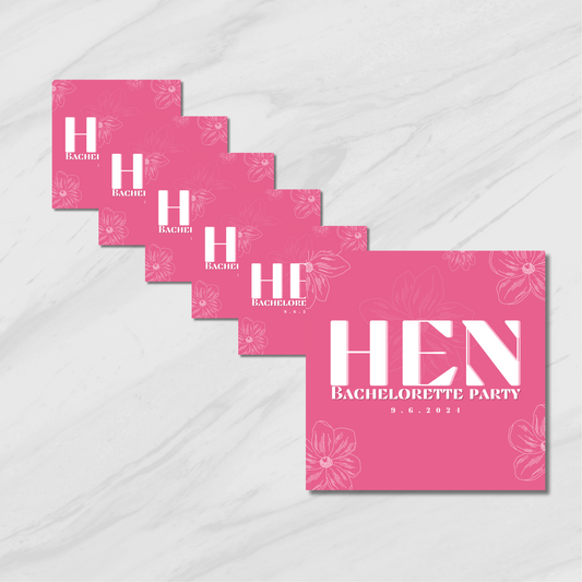 מדבקות בעיצוב ורוד פרחוני